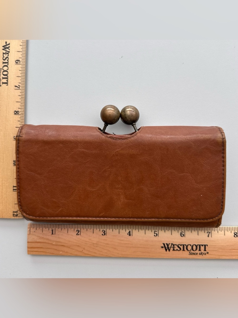 Vintage 70s/80s accordion wallet/clutch